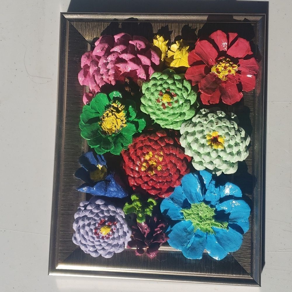 Pine Cone Floral Picture - Picture 3 of 8